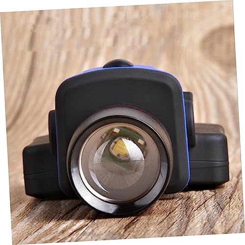 HOMSFOU 2-Piece Fishing Lamp LED Headlamp Clip-On Headlight in Black