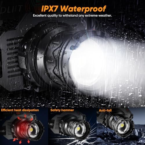 Rechargeable Headlamp 990000 LM