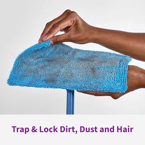 Rejuvenate Microfiber Sweeper Pads - 5 Count Reusable Replacement for Swiffer Mops