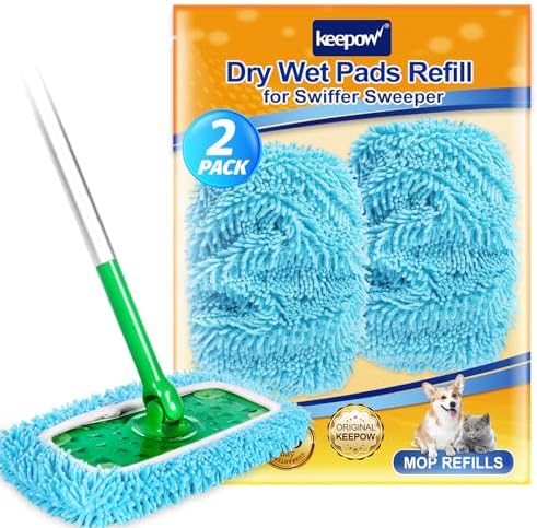Reusable Dry Sweeping Cloths for Swiffer Mops