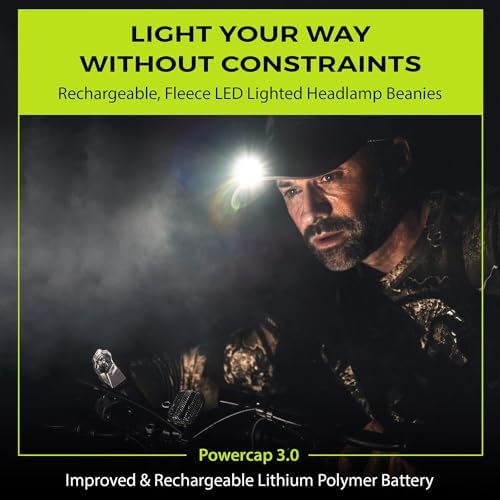 LED Hat Light - Baseball Cap with Built-In Light