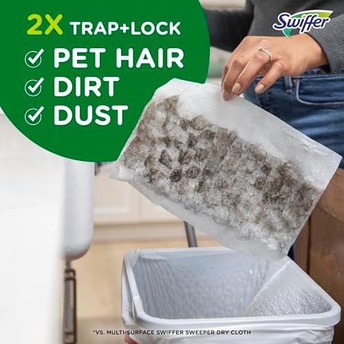 Swiffer Sweeper Pet Deep Clean with 32 Count for Your Floors