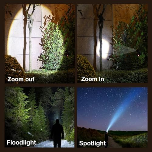 WalkThree rechargeable LED headlamp for adults camping hiking running