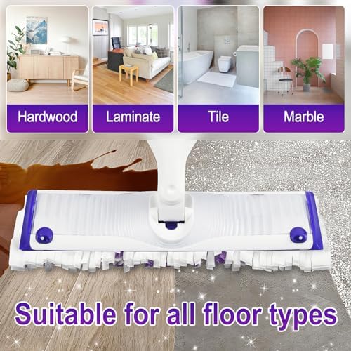 20 Pack Disposable Mopping Pads for Swiffer Power Mop