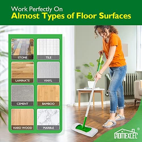 Reusable Microfiber Mop Pads