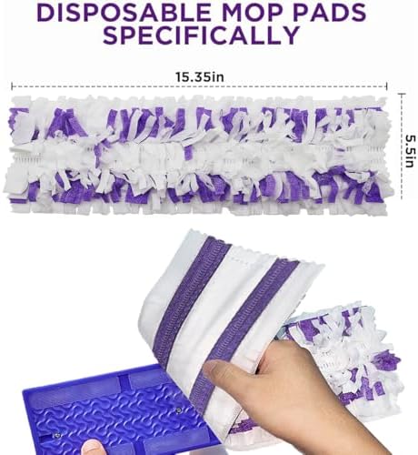 Replacement for Swiffer PowerMop Mop Pads Multi-Surface Cleaning PowerMop Replacement