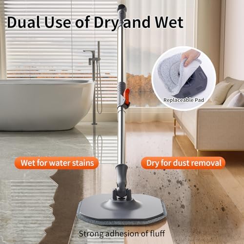 Easy Mop Set with Separate Wipes Multi-Surface