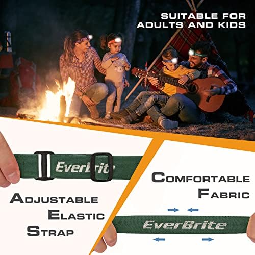 EverBrite 5 Pack 4 Lighting Modes Headlamp
