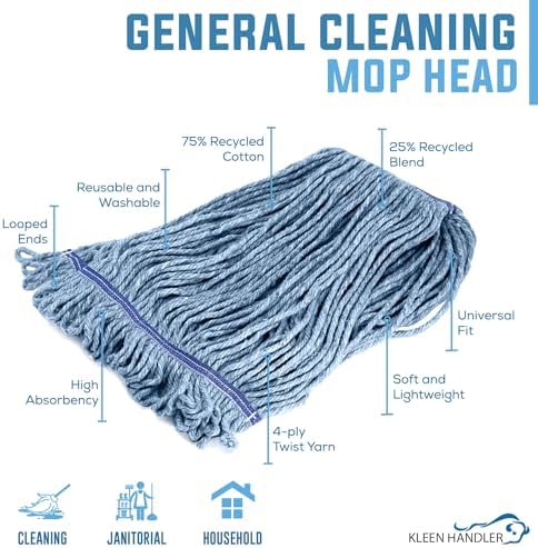 KLEEN HANDLER Commercial Mop Head Replacement