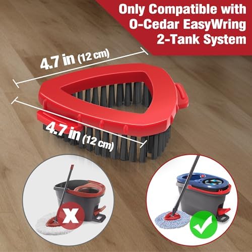 Perfect Scrub Brush for O-Cedar 2 Tank System