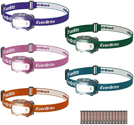 EverBrite Rechargeable 5-Pack Headlamp