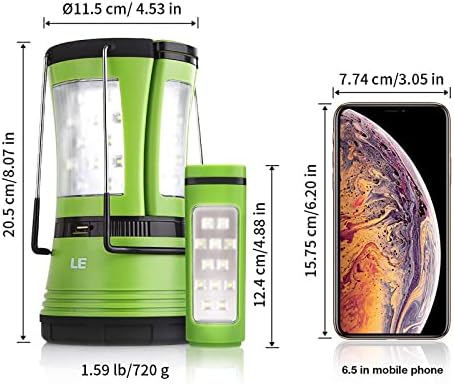 Energy-White 600LM Rechargeable LED Camping Lantern