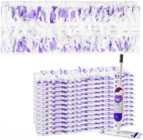 12 Pack Disposable Mop Pads for PowerMop Multi-Surface Floor Mop