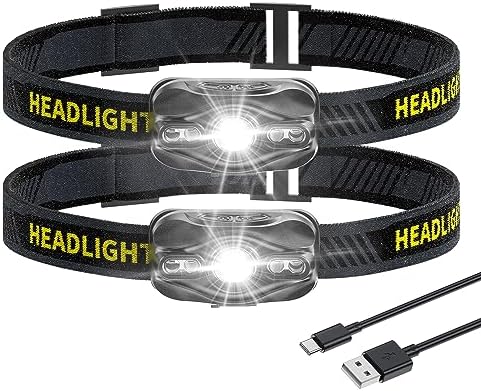 Smiling Shark Headlamp Rechargeable