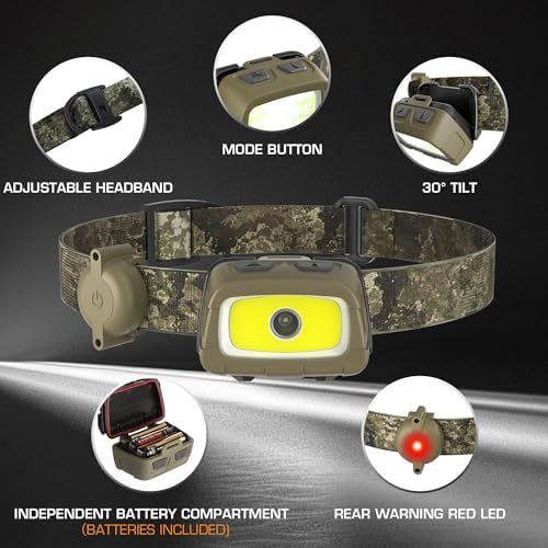 300 Lumens Headlamp for Camping Hunting