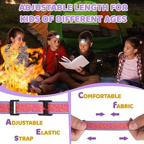 300 Lumens Headlamp for Camping Dual LED Modes Durable Design