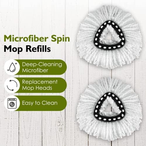 4-Piece EasyWring Mop Head Set