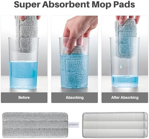 4 Replaceable Microfiber Pads
