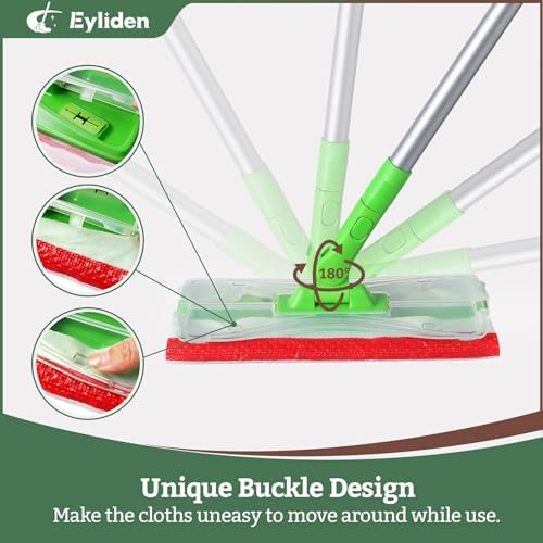 Eyliden Floor Mop Kit with 24 Refills