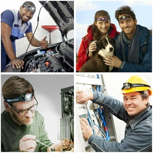 BLITZU Hands-Free Headlamp