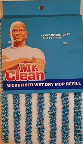 Mr Clean Durable Microfiber Refill for Wet Dry Mopping