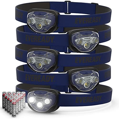 Energizer LED Headlamps Pro200 5-Pack with Batteries