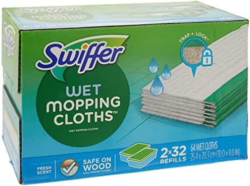 Swiffer Sweeper Wet Mopping Cloth - 32-Count