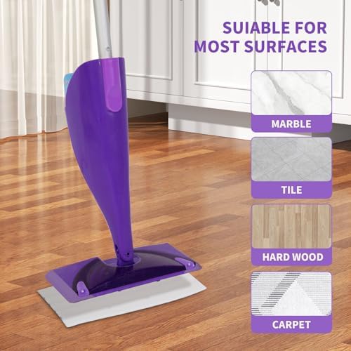 50 Count Microfiber Mop Pads