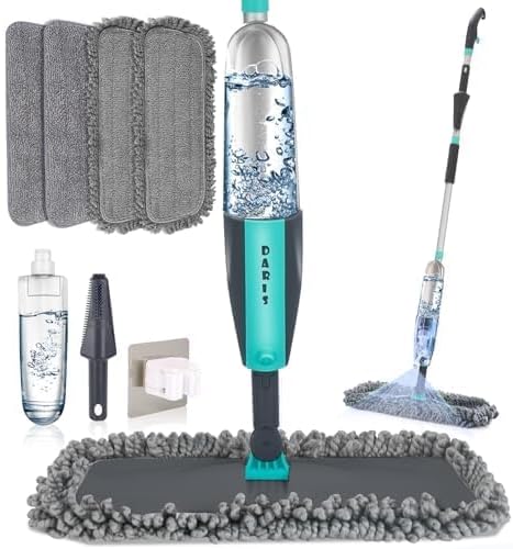 High-Efficiency Microfiber Spray Mop