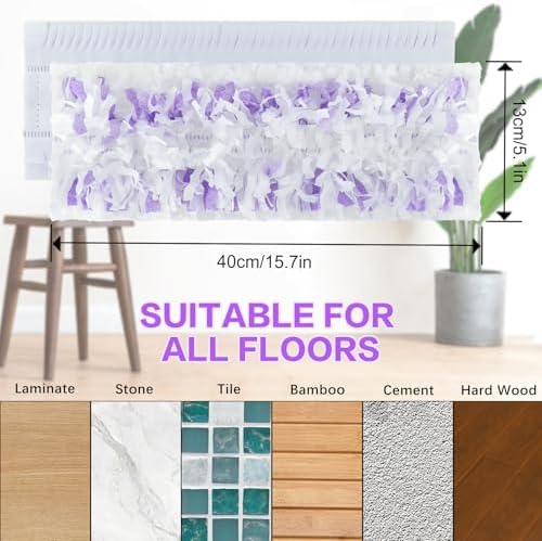 Pure Natural 20 Count Disposable Mop Pads for Swiffer Multi-Surface Mops