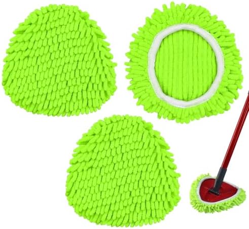 YuunaieChenille Mop Replacement for O Cedar System Soft Durable Mop Head Set