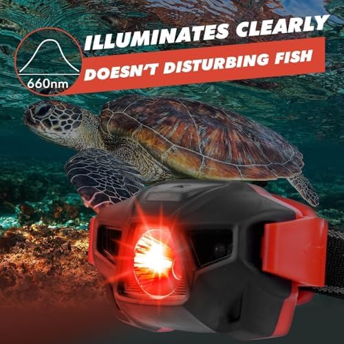 KunHe Red LED Headlamp 2-Pack