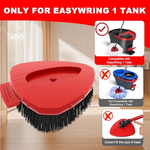 Upgrade scrub brush attachments for OcedarEasyWring 1 Tank Mop