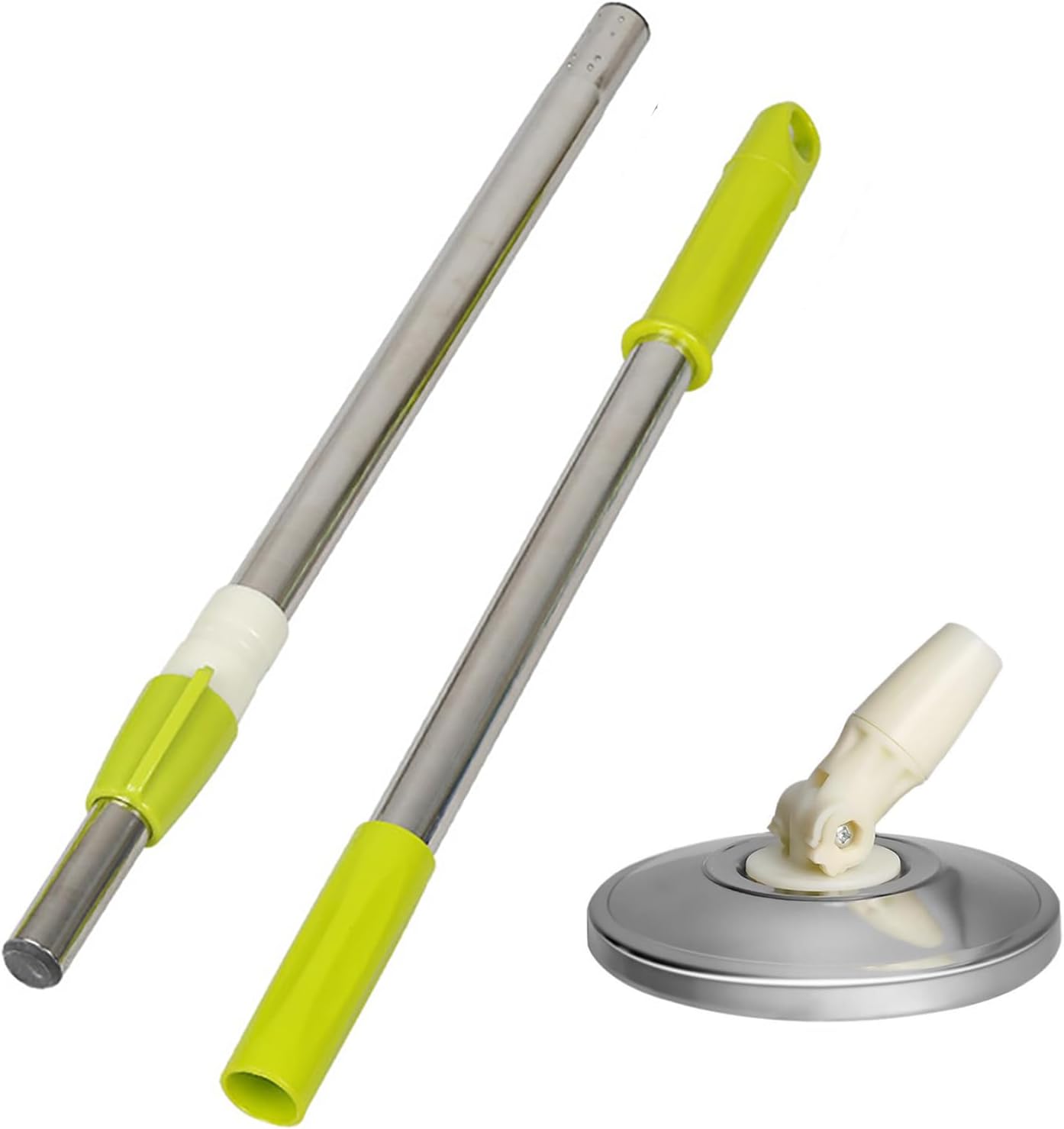 Sturdy Replacement Handle for Spin Mops 360-Degree Flexibility and Durability