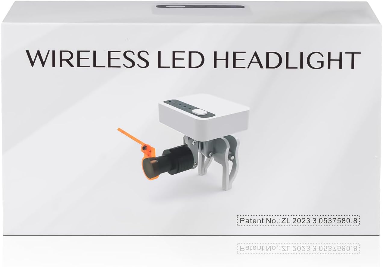 Small Durable LED Headlamp Clip for Magnifiers