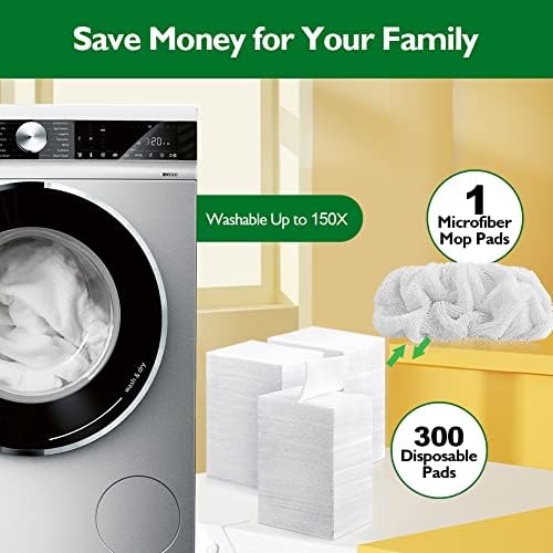 Reusable Microfiber Mop Pads
