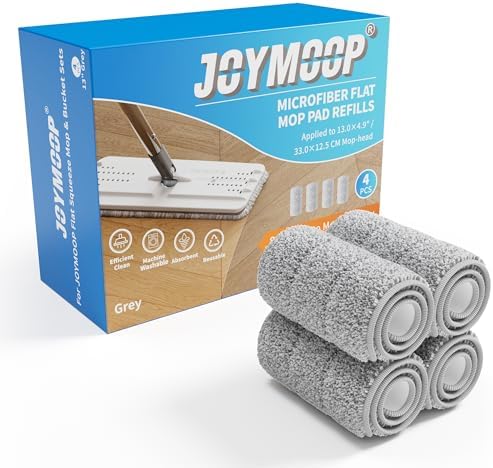 4 Replaceable Microfiber Pads