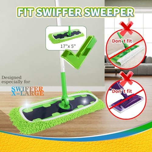 X-Large Reusable 100 Coral Fleece Mop Pads