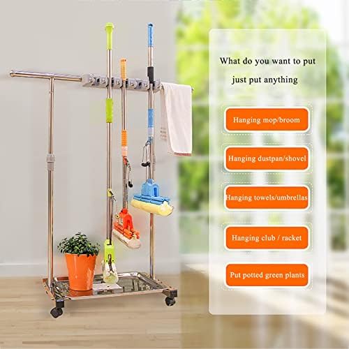 Sturdy Mop and Broom Organizer