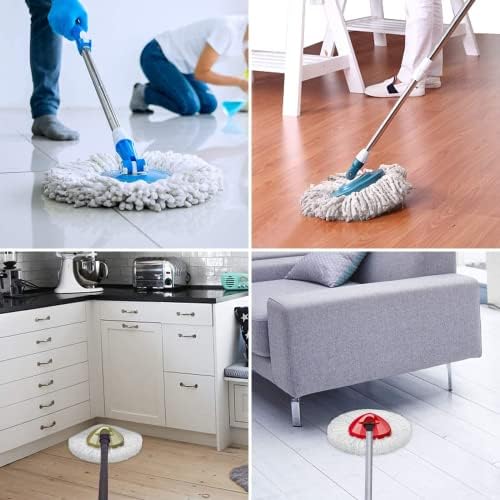 4-Piece EasyWring Mop Head Set