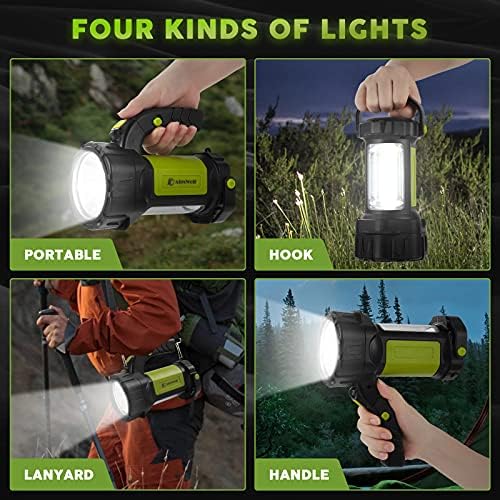 AlpsWolf Rechargeable Camping Lantern 800LM LED Light 3600mAh Battery waterproof