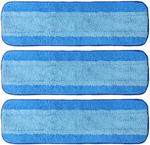 AmaVins 3 Pack Microfiber Cleaning Pads for Bona Mop