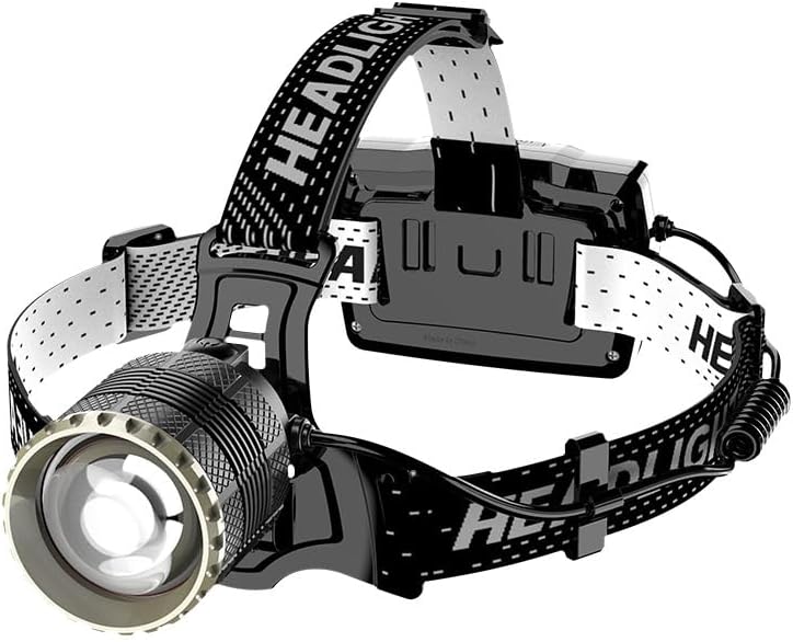 Rechargeable Headset for Camping Hiking Running