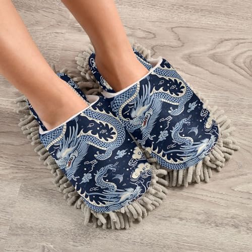 Luxury Microfiber Mop Slippers
