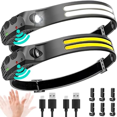 Dual LED Strip Headlamp