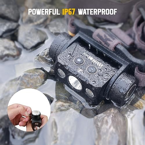 Wurkkos HD50 4000 Lumens LED Headlamp with 6 Modes 1