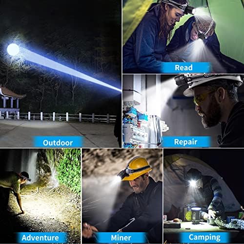 Rechargeable Headlamp 180000 Lumen