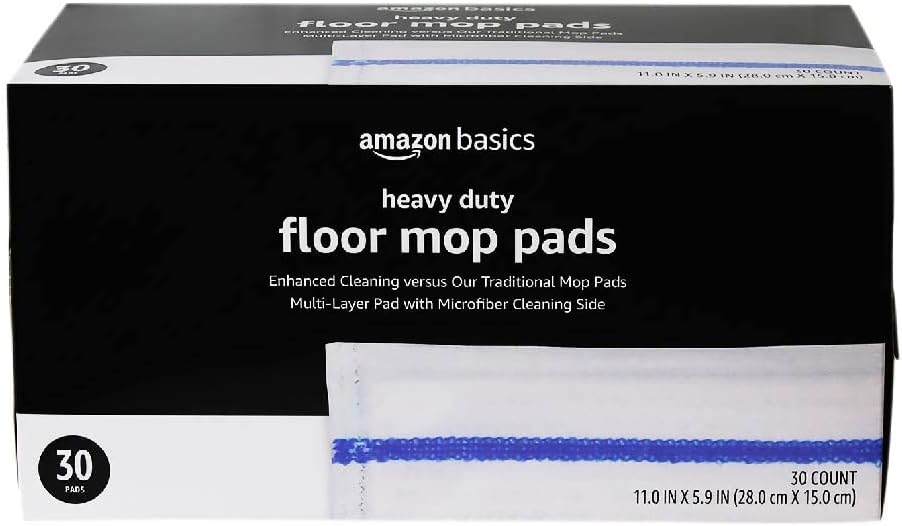 Perfect for Heavy Duty Drying Needs - Dry Mop Pads - 11 x 59
