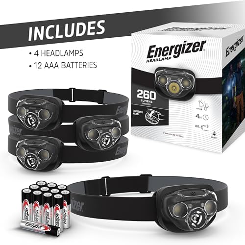 Energizer LED Headlamps PRO260 4-Pack