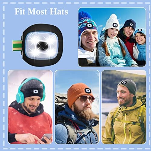 MudderLED Rechargeable LED Beanie Lights